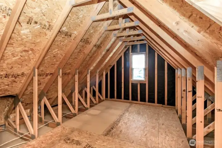 350 sqf of unfinished space