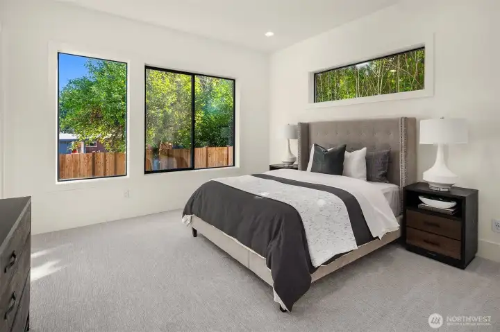 Secluded main floor en suite