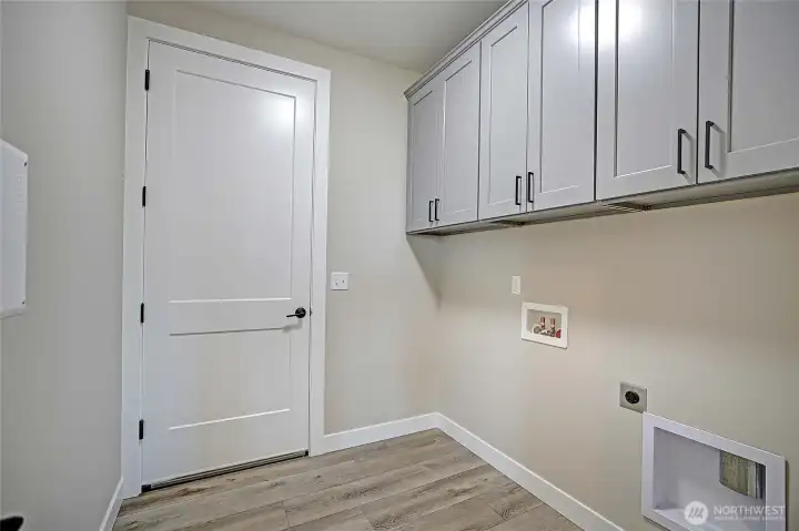 Main floor laundry room