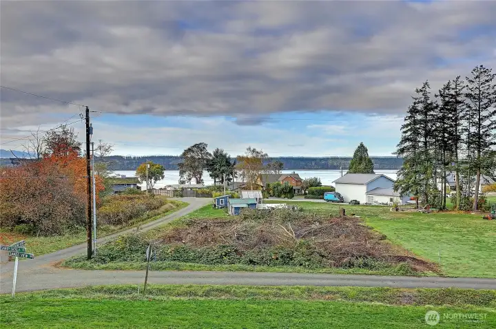 Open west facing view