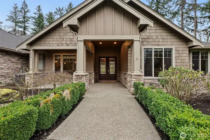 Fresh Exterior Paint! Paved Walkway Thoughtfully Designed Providing a No Step Entry!