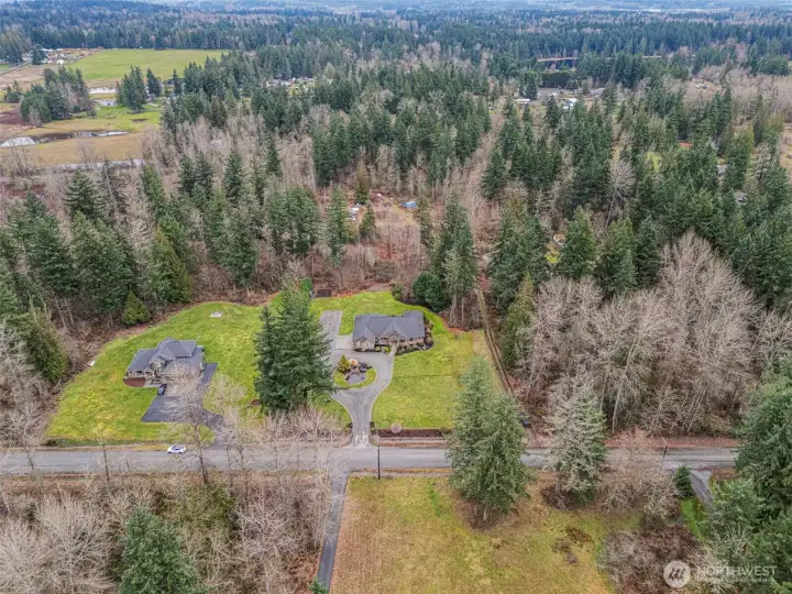 Paved Dead End Road, No CCRS or HOA, Here! Just a Couple of Miles to Shopping, Schools, & Amenities! Privacy and Serenity!