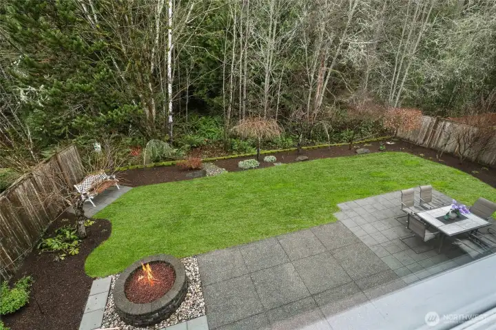 Backing to a greenbelt for exceptional privacy.