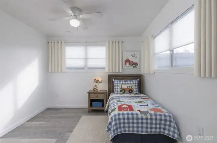 2nd bedroom/Virtually Staged