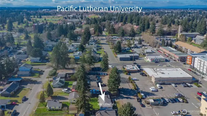 PLU is conveniently located, shopping & dining too!