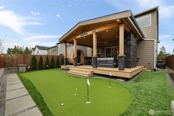 Custom Putting green!
