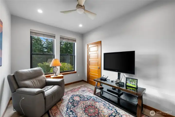 Second bedroom works great for a guest room/flex space.