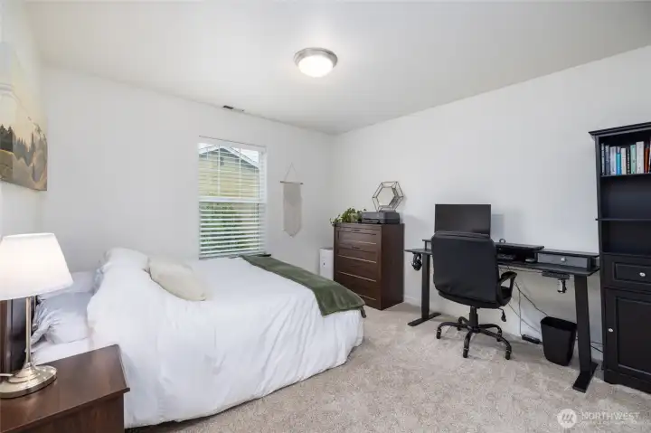 Upstairs bedroom, used as guest room.