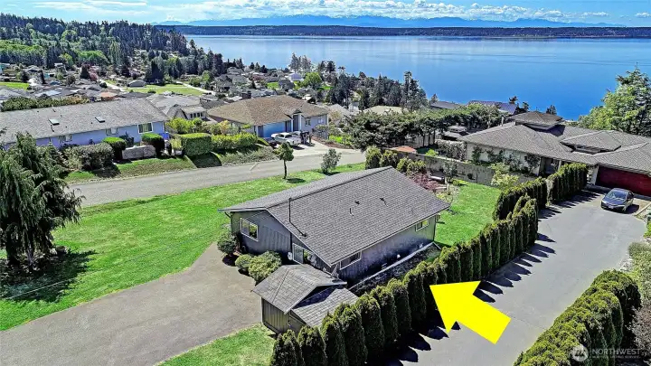 Aerial photo facing South West