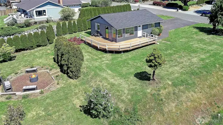 Aerial photo facing Northeast