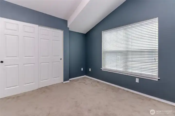 Secondary bedroom on the upper level