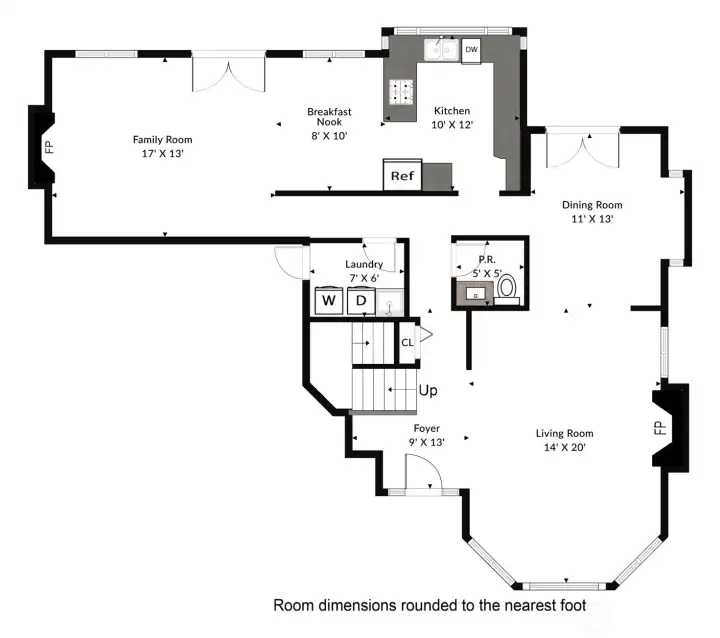 Floor Plan 1st level Floor Plan 1st level