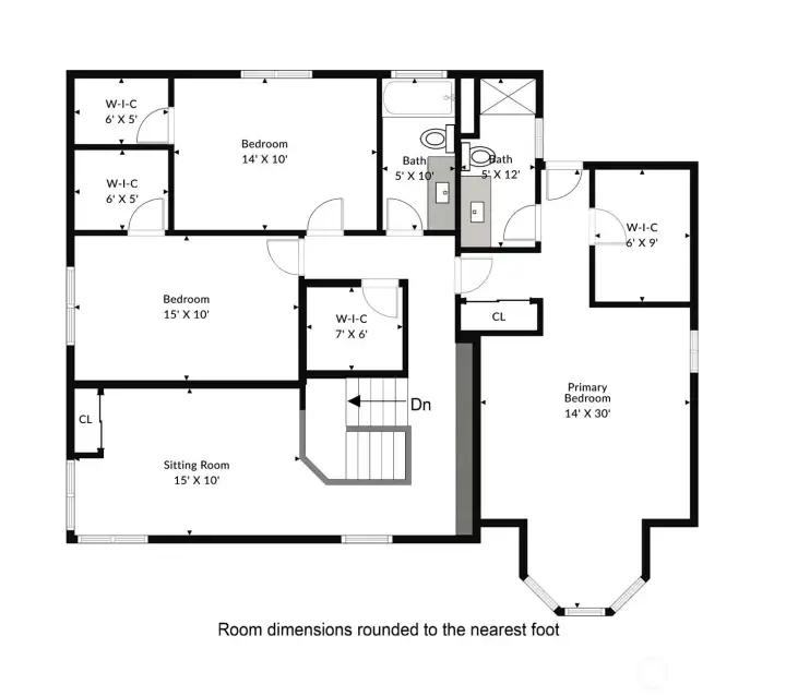 Floor Plan 2nd level Floor Plan 2nd level