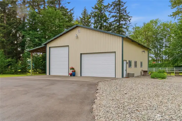40x48 Shop w/ RV Carport