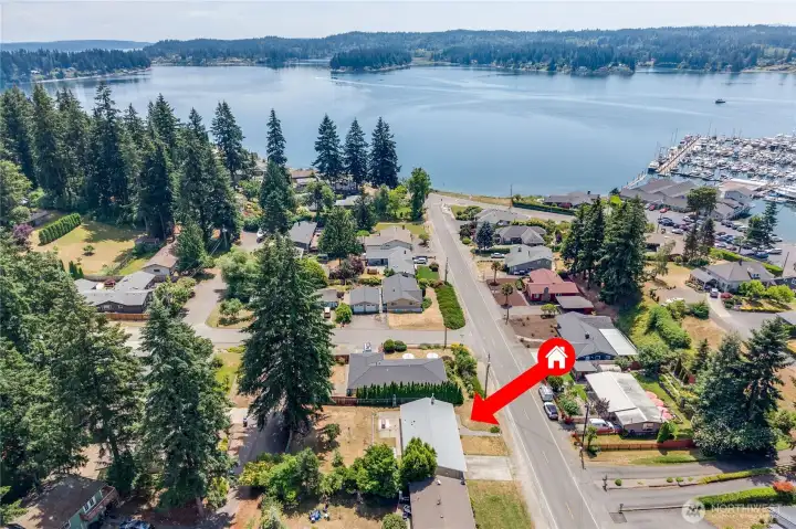 Ideally located 2 blocks to Fjord Drive!
