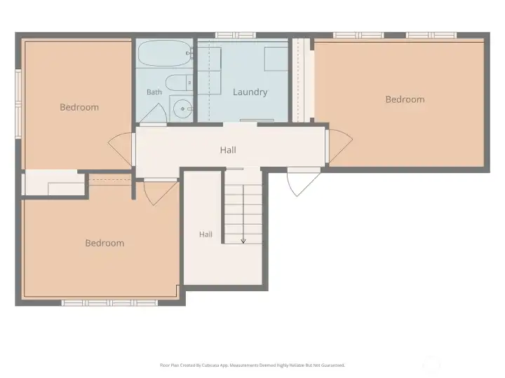 Downstairs. Buyer to verify sq footage.