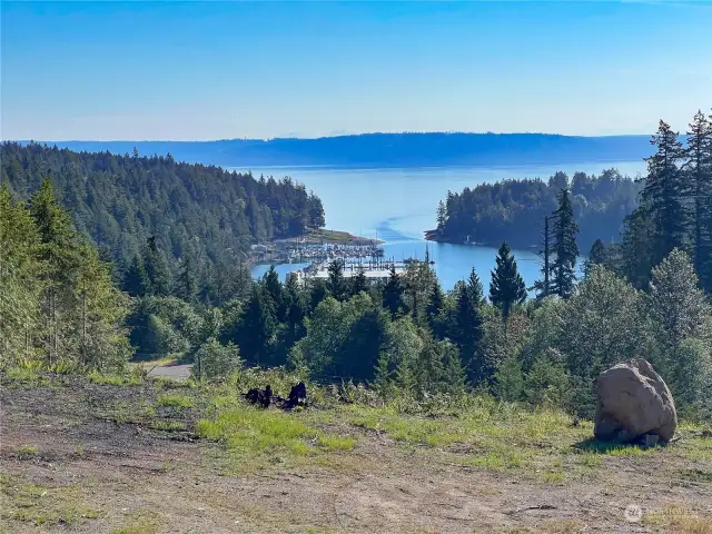 Imagine a home here. The future resort will be across the Hwy at Black Point.