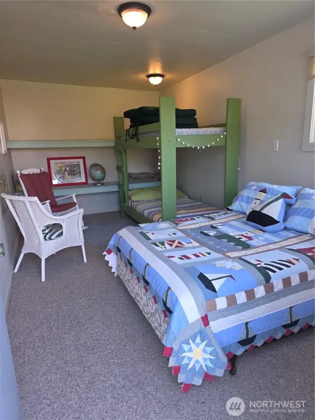 Bunk House sleeps four.