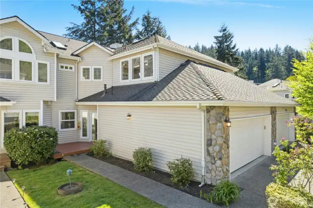 Attached Over-Sized Two Car Garage