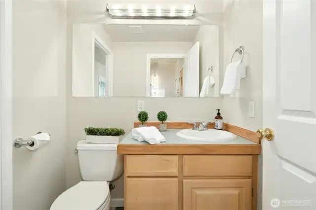 Lower Level Bathroom....