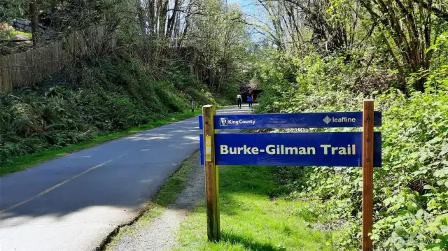 Gated Access to the Burke-Gilman Trail..