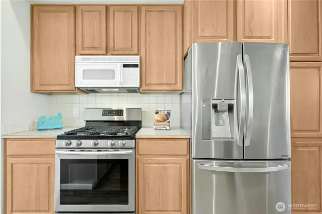 Stainless Steel Appliances/Gas Cooktop