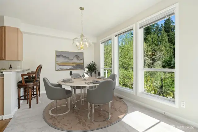 Formal Dining Room/Wall of Windows