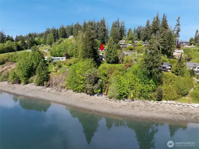 View of property and private water rights