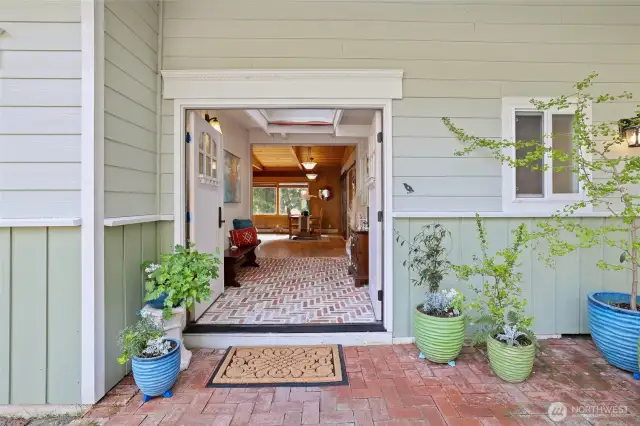 Front door entrance