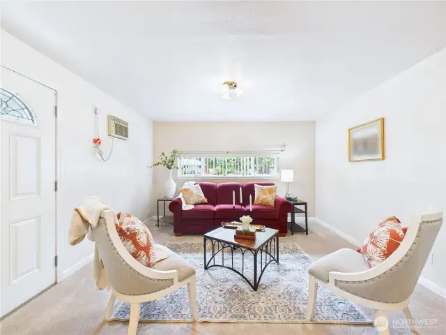This extra bonus living room is a great place to sit and have deep conversations with friends and loved ones.