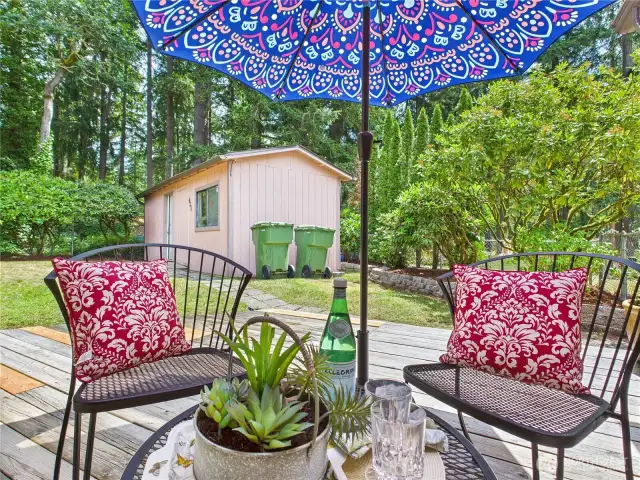 Sit back and enjoy the good life.