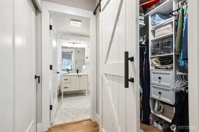With fabulously updated ensuite!