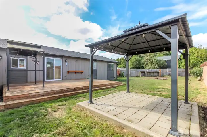 Gazebo for out door activities.