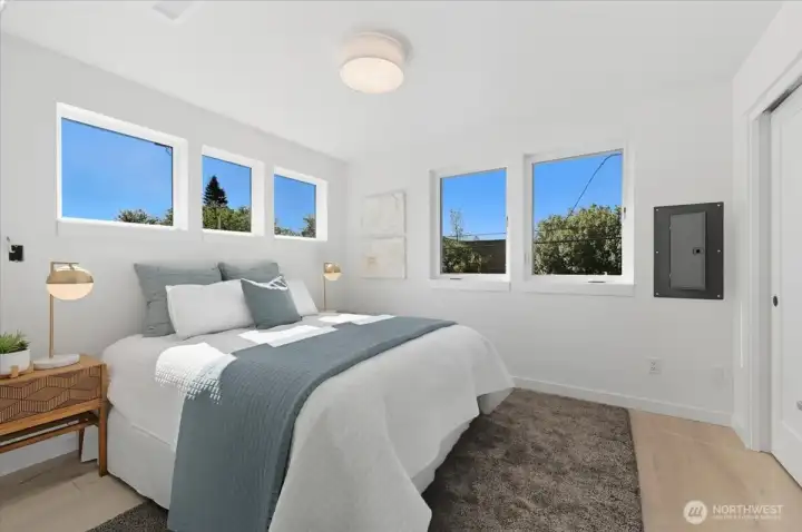 2nd floor guest bedroom/home office