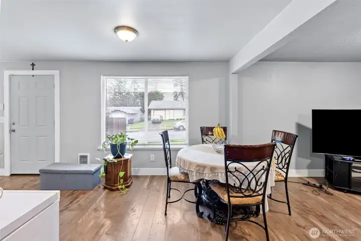 Dining Space.