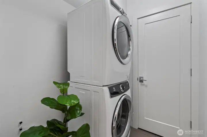 Laundry room.