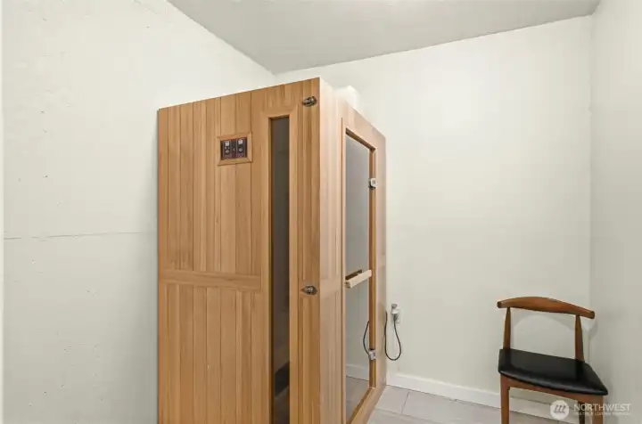 This is the Sauna, It's in the Shop.