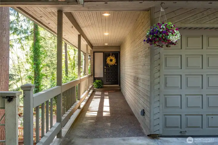 Elegant Covered Entry