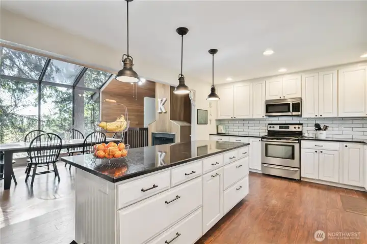 Large Kitchen Island