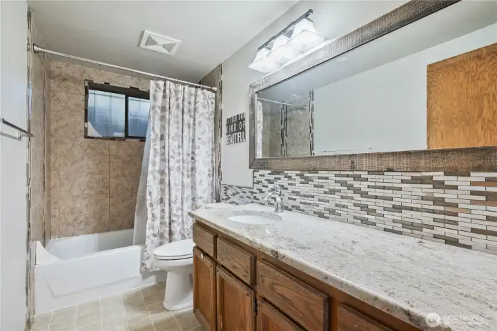 Remodeled Hall Bath