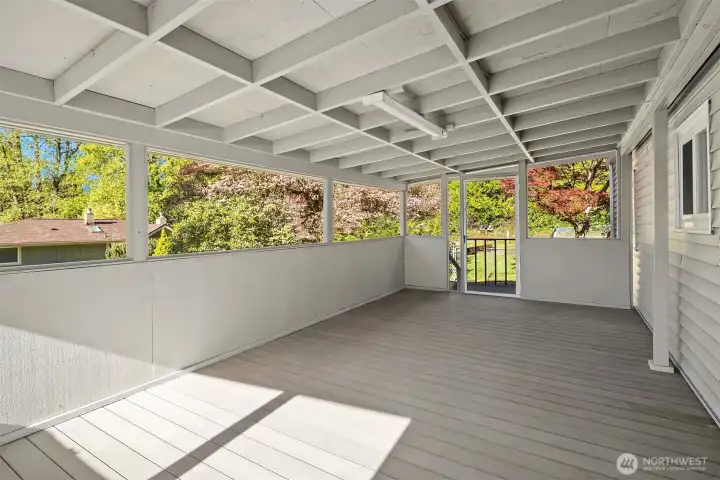 Covered porch