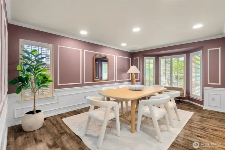 Formal dining room