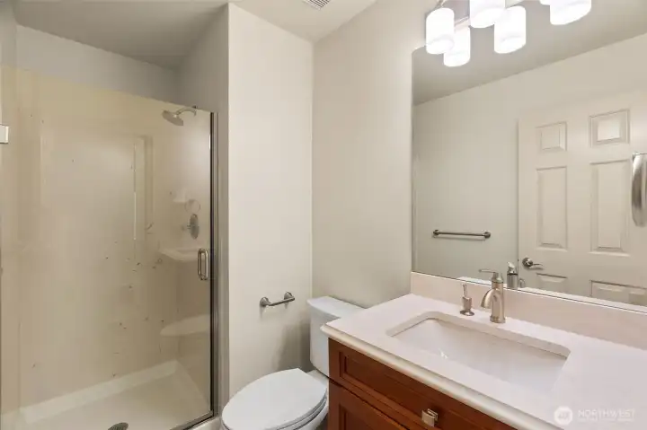 Downstairs 3/4 Bathroom