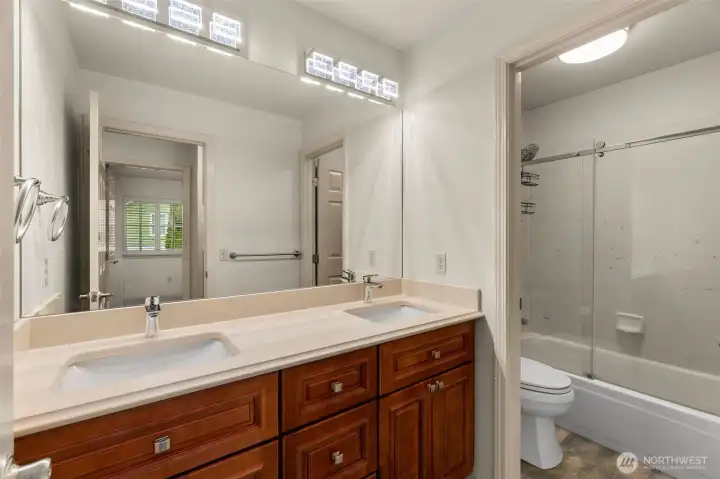 Full bathroom upstairs