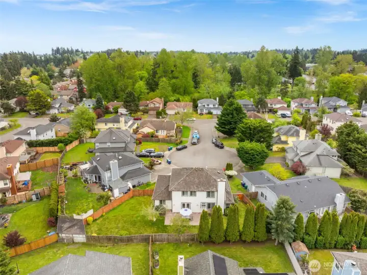 Beautiful established neighborhood