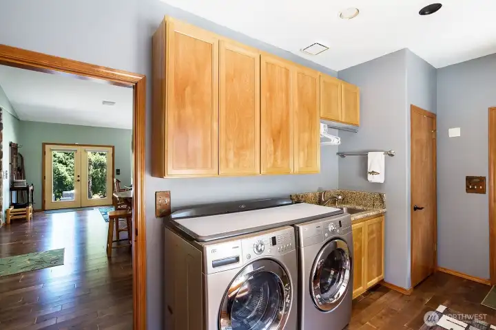 Laundry and Mudroom