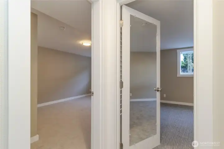 Entry to bedrooms