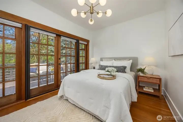Main level bedroom