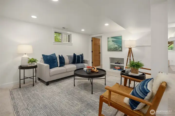 Finished basement