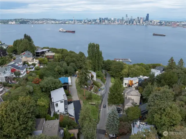 Alki Trail and West Seattle Water Taxi to Downtown Seattle are just 0.4 miles away